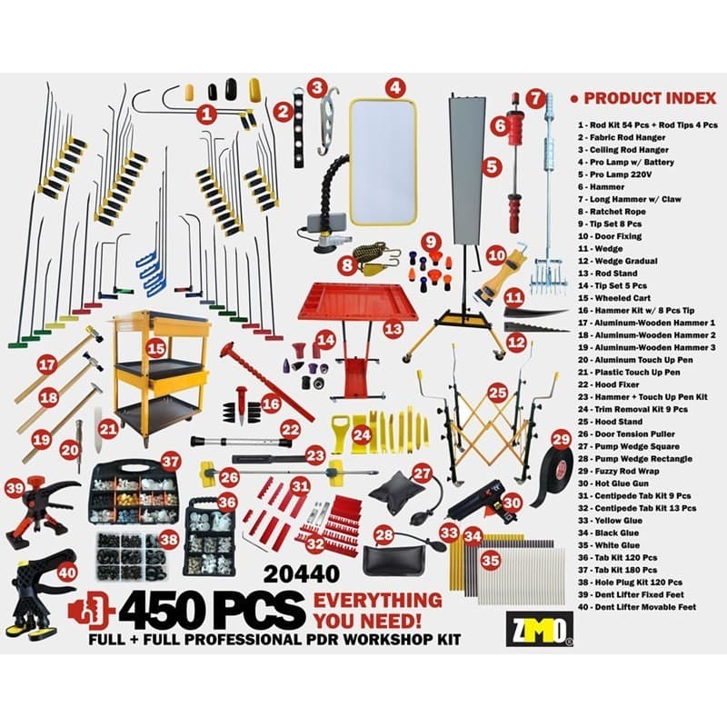 PDR Full + Full Atölye Set 450 Parça