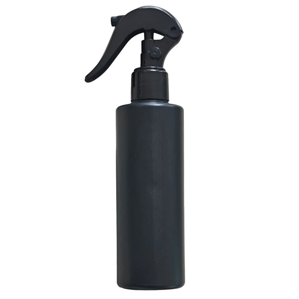 Aseton Şişesi 200ml Triger Tetikli Siyah HDPE