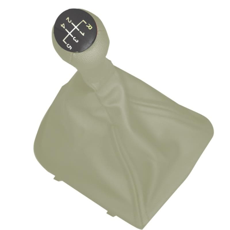 BMW Işıklı E46 (5 Vites) Deri Vites Topuzu Bej + Körük