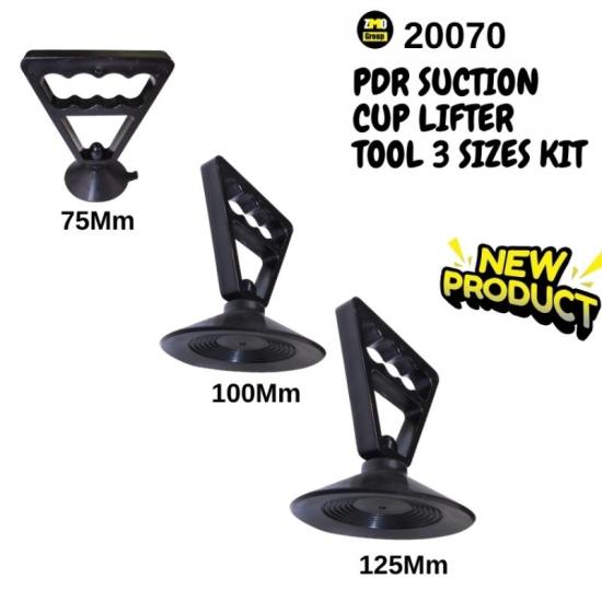 PDR 3 Pcs Suction Cup Pulling Tool Kit 7 5 Cm + 10 Cm + 12 Cm