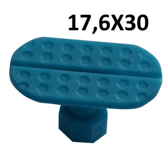 PDR Paintless Dent Repair Adapter Rounded Corner Type 17x30mm 20 Pcs
