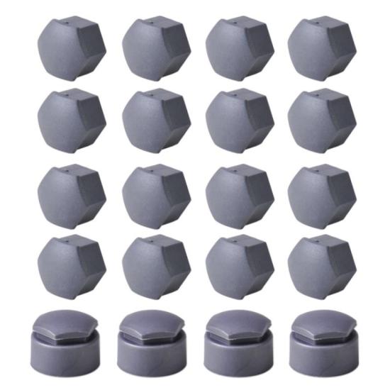 Wheel Nut Caps 4 Coded + 16 Standard + Removal Tool OEM: 321601173A 4F0601173A A1 A3 A4 A5 A6 A7 A8 Q3 Q5 Q7 Toedo Fabia Octavia Superb Yeti 2005 -