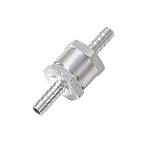6Mm Fuel Non Return One Way Check Valve Petrol Diesel Aluminium Alloy
